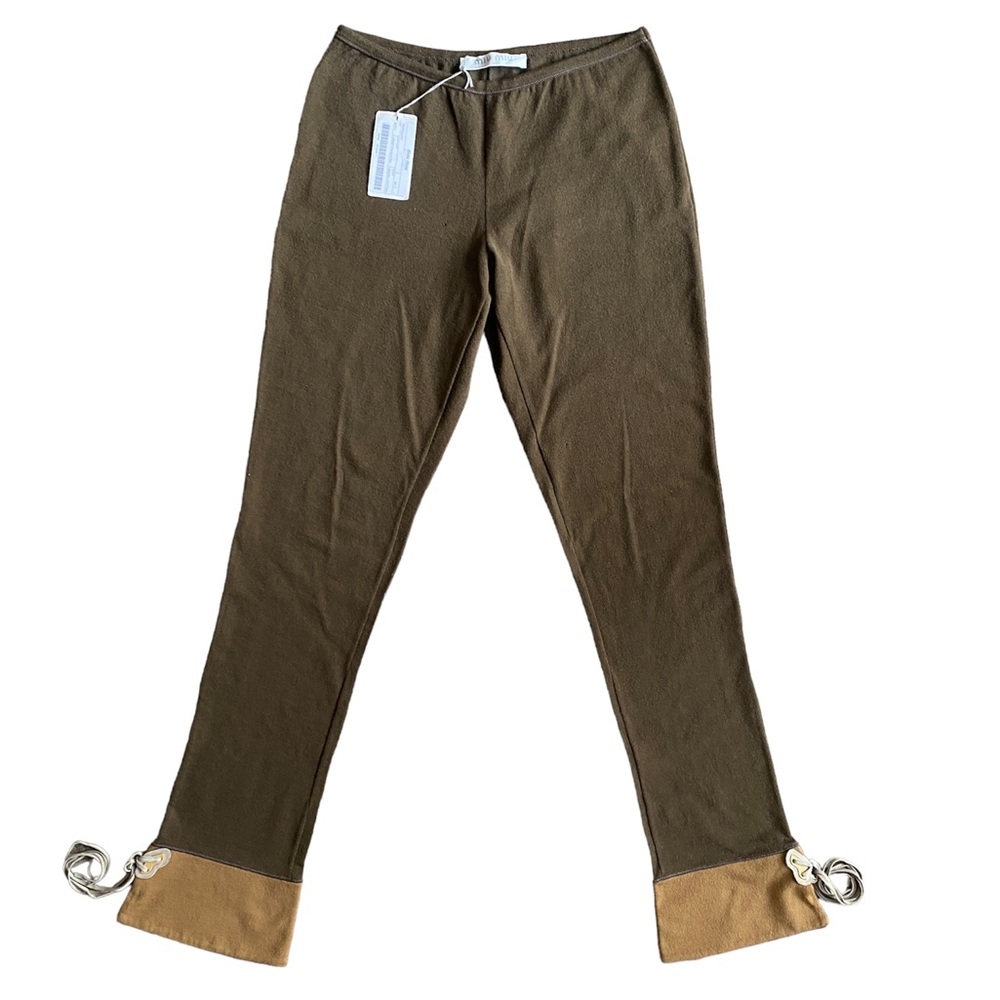 1999 Miu Miu Runway Butterfly toggle Pants